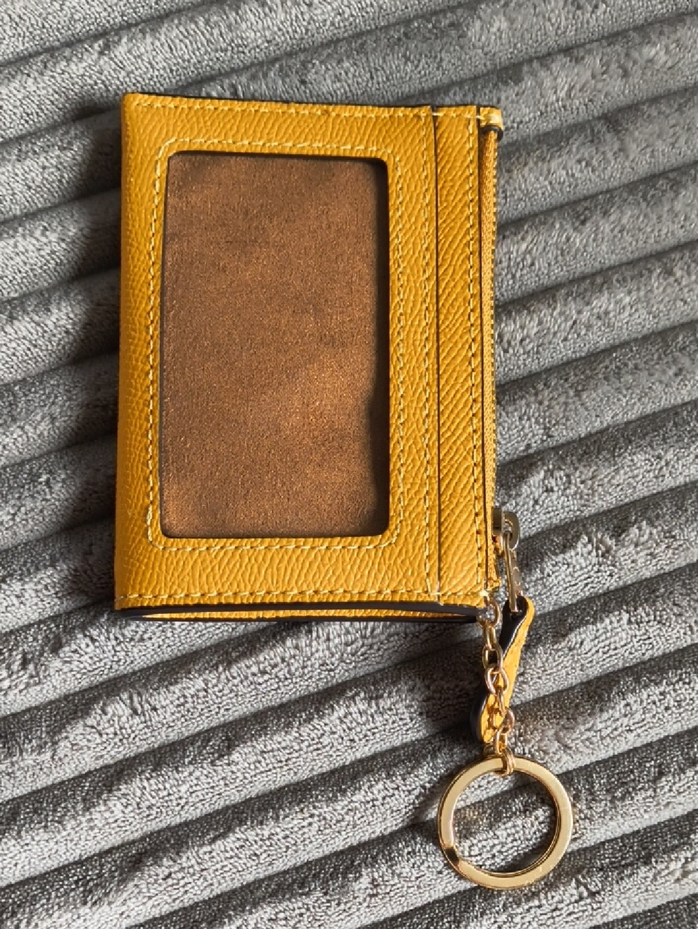 Coach Mollie 22 Leather Bucket Bag with Matching Key Ring Card Case - Retro 💛 - Picture 6 of 16